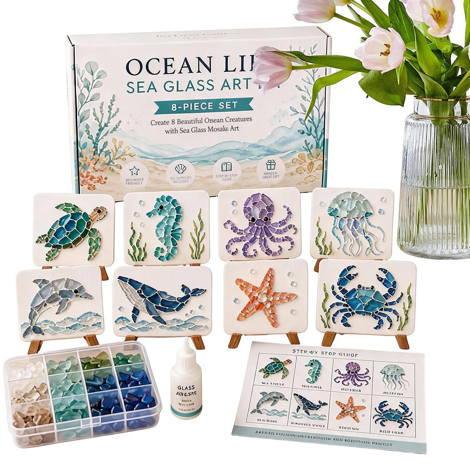 Art Craft Butterfly - Garden Bloom Mosaic Art DIY Craft