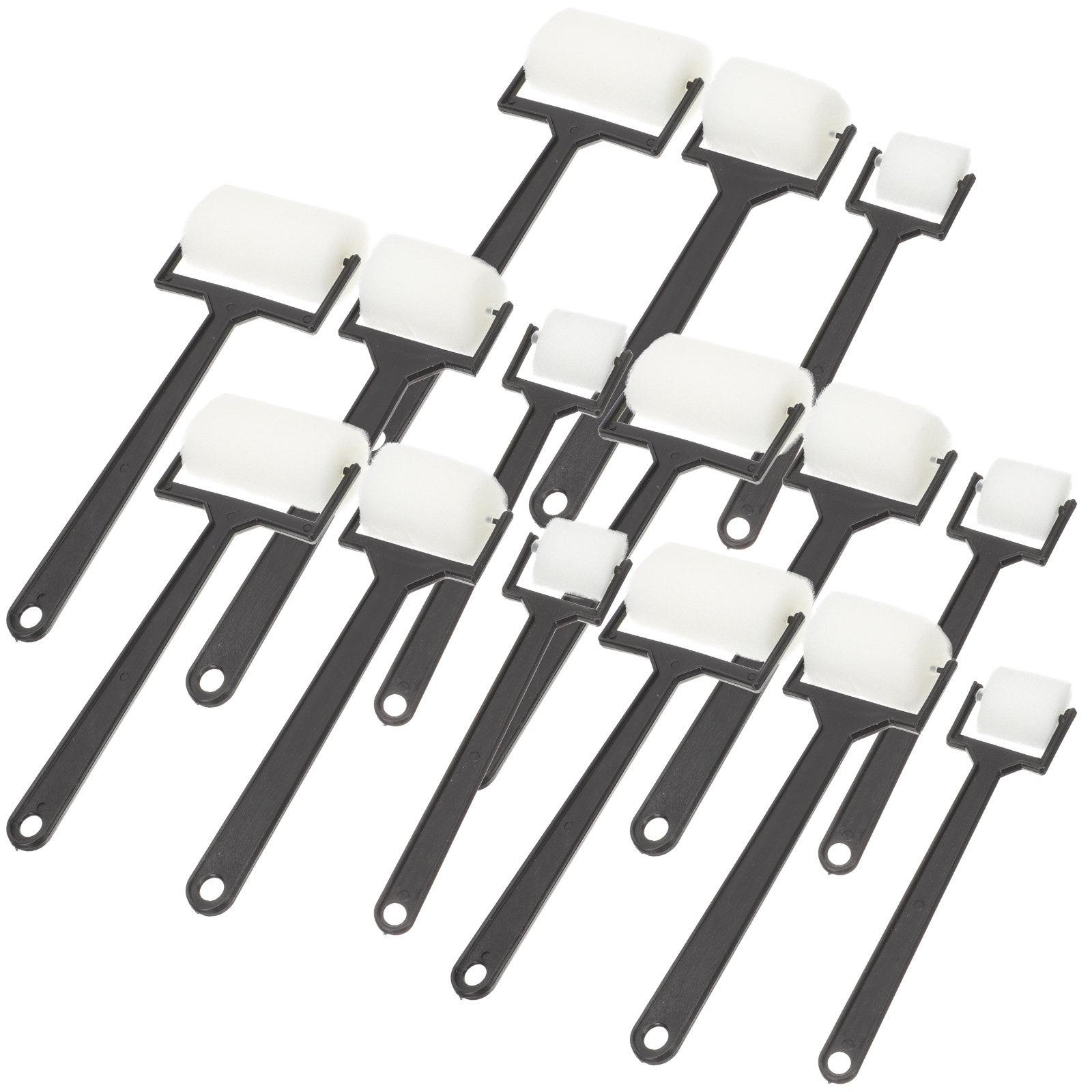 Art Craft For Preschool - 15Pcs Kids Sponge Painting Brush Set