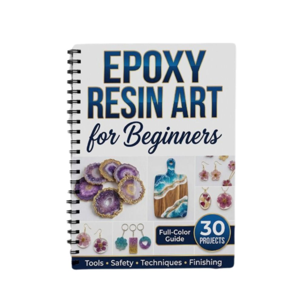 Art Craft Book - Step-by-Step Epoxy Resin Art Handbook 30
