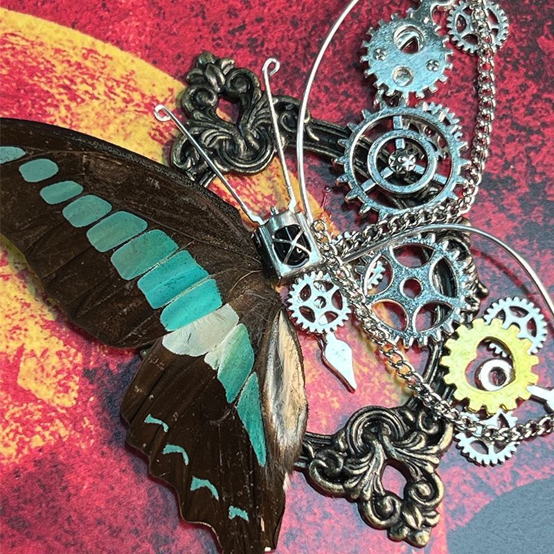 Art Craft Butterfly - Steampunk Butterfly Frame DIY Kit Real