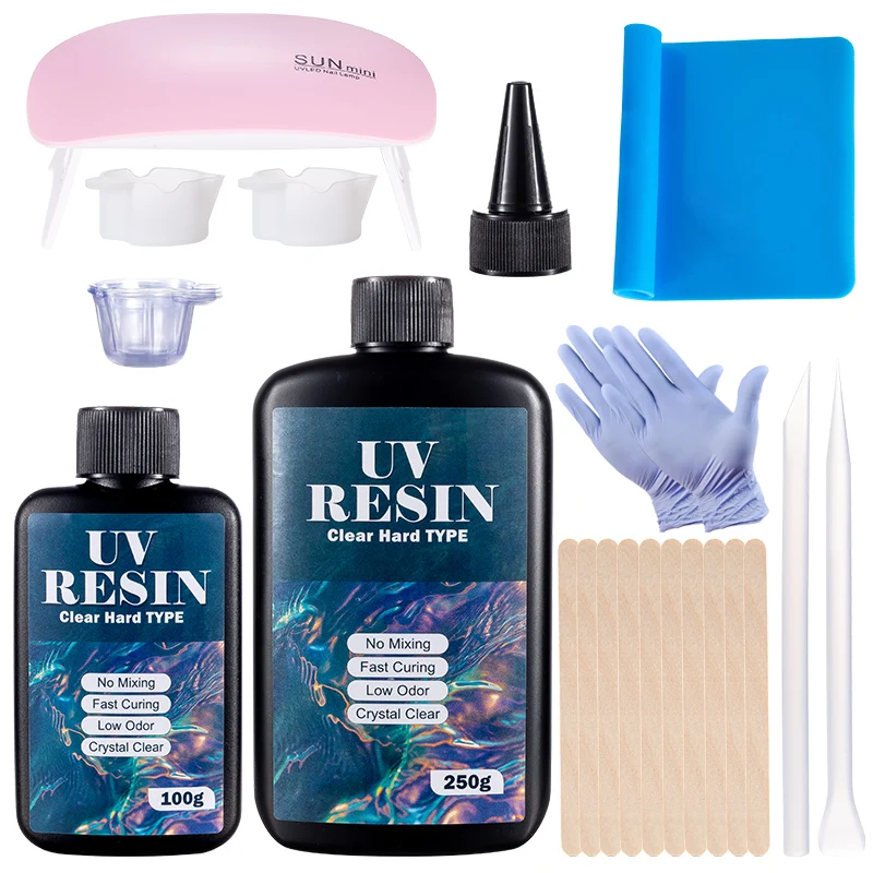 Art Craft Glue - Hard UV Resin Glue Kit Fast