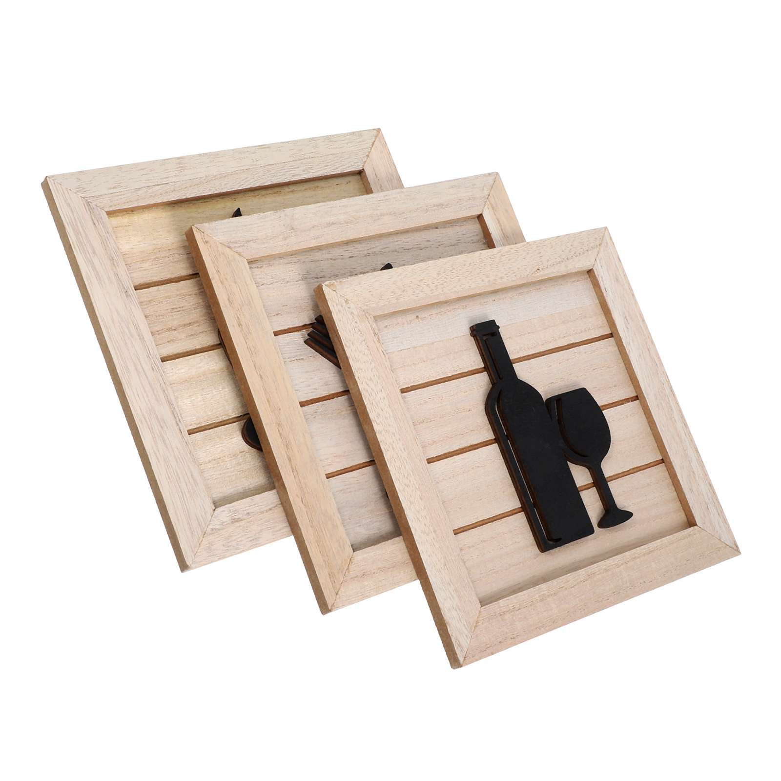 Art Craft Restaurant - 3Pcs Kitchen Fork Knife Wall Hanging