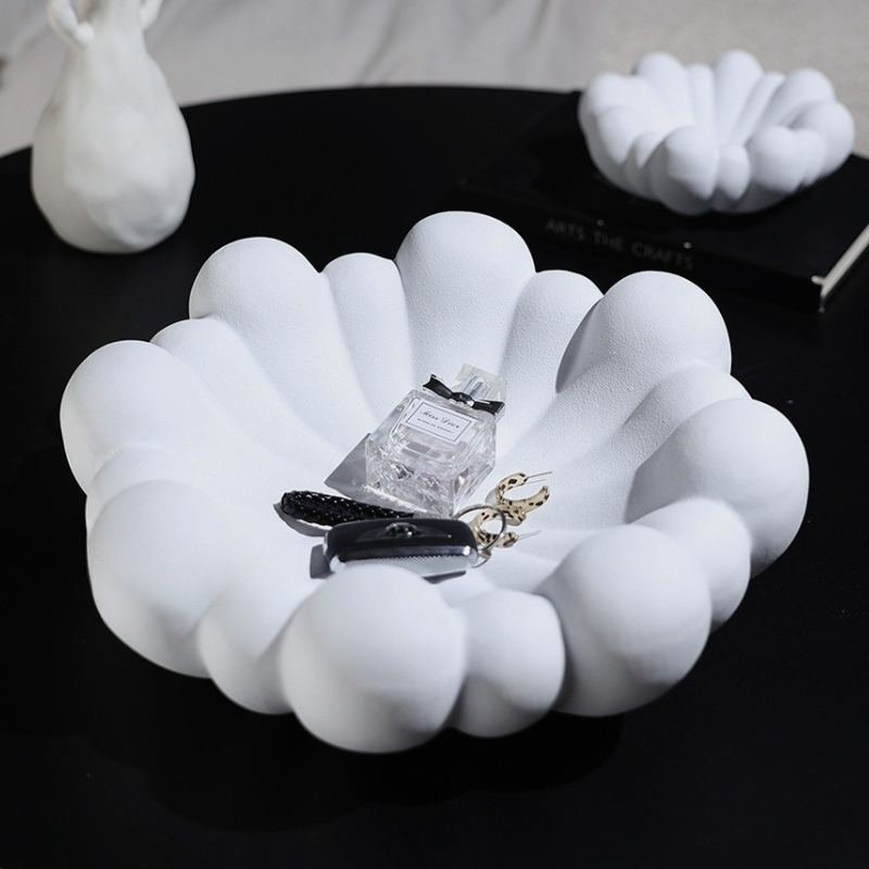 Art Craft Organizer - Cloud Fruit Figurines Modern Minimalism Miniatures