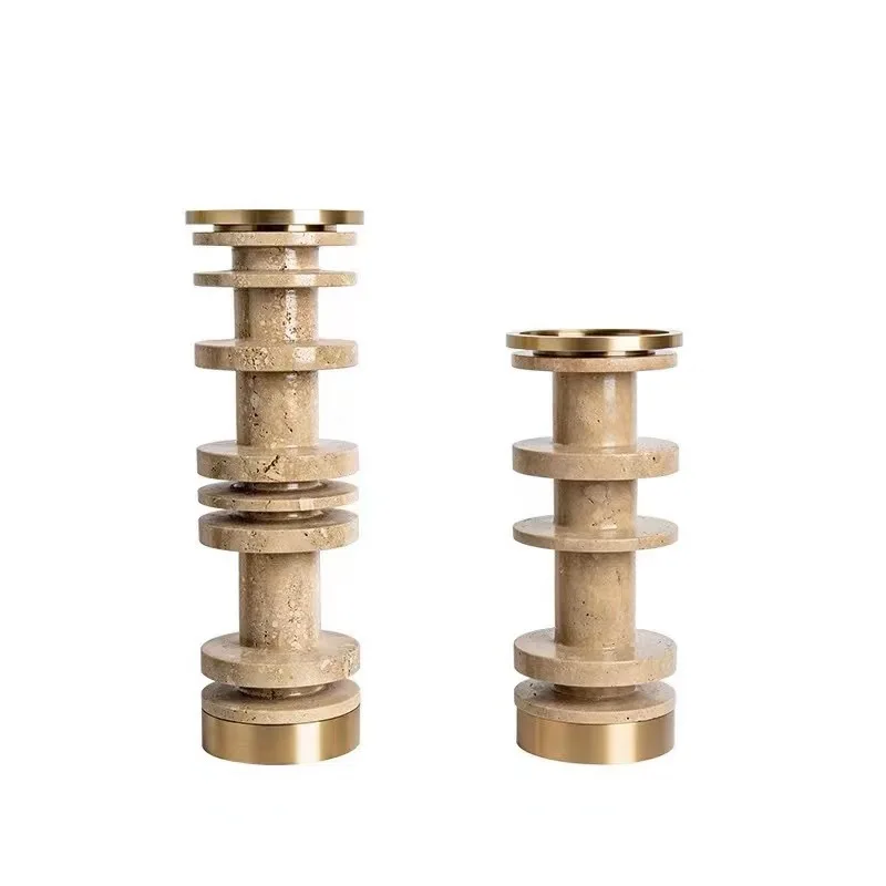 Art Craft Restaurant - Resin Metal Decorative Candle Holders Creative