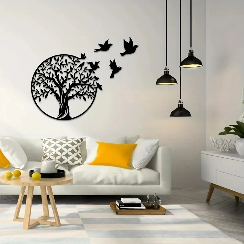 Art Craft Logo - Metal Crafts Wall Decoration Art Tree