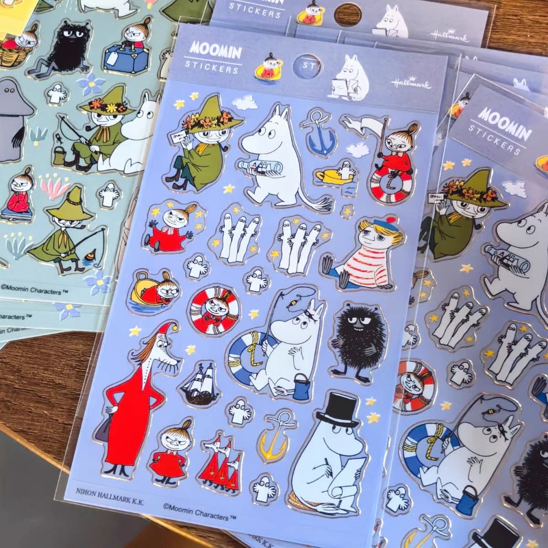 Art Craft Making - Moomin Cartoon Decorative Stickers DIY Craft