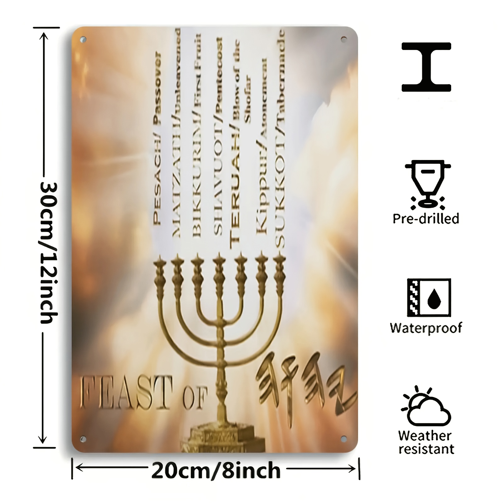 CIFBUYHebrew Star of David Alu - Art & Craft Hari Raya recension och pris