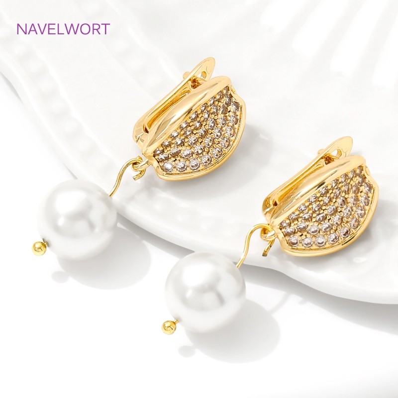 18K Gold Plated Brass Earwires - Art Craft Making recension och pris