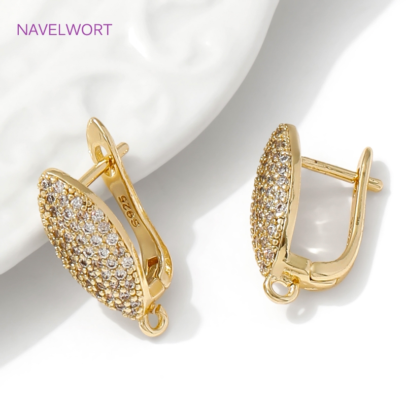 18K Gold Plated Brass Earwires - Art Craft Making recension och pris