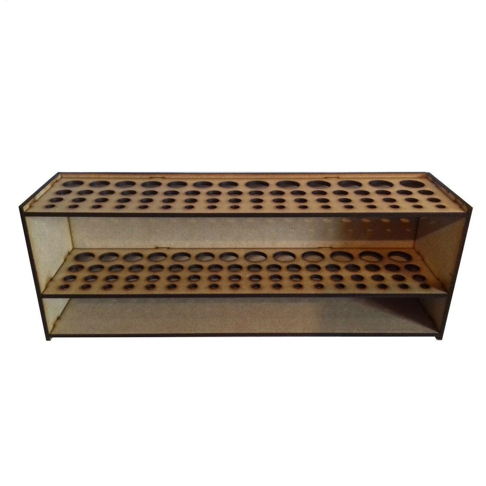 67-Slot Premium Wooden Brush H - Art Craft Organizer recension och pris