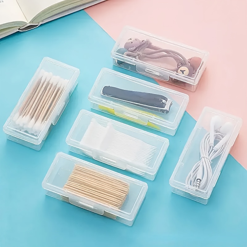 12pcs Clear Plastic Storage Bo - Art Craft Organizer recension och pris