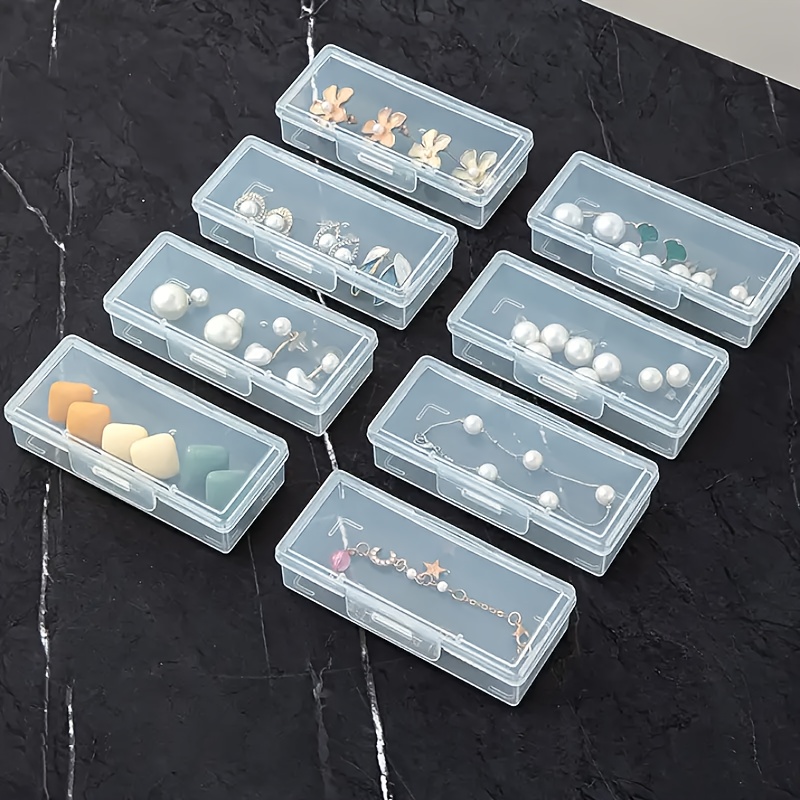 12pcs Clear Plastic Storage Bo - Art Craft Organizer recension och pris