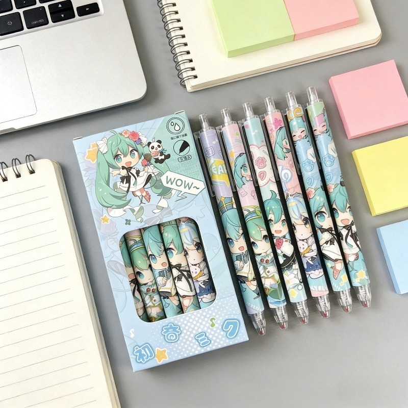 Hatsune Miku quick-drying gel  - Calligraphy Pen Set recension och pris