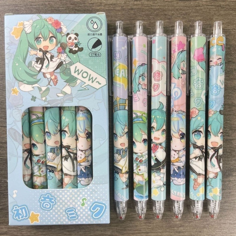 Hatsune Miku quick-drying gel  - Calligraphy Pen Set recension och pris