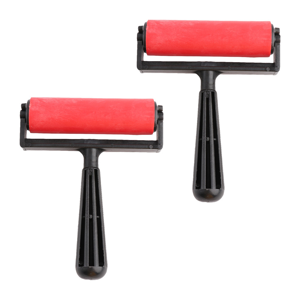 2Pcs Printmaking Rollers Plast - Art Craft Glue recension och pris