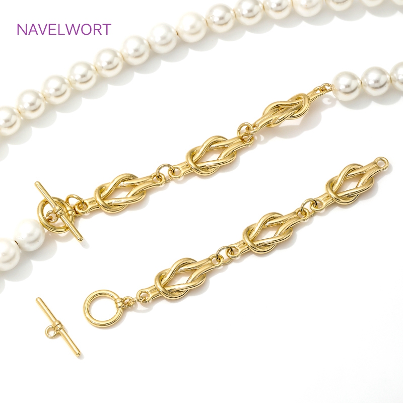 18K Gold Plated OT Clasps Togg - Art Craft Making recension och pris