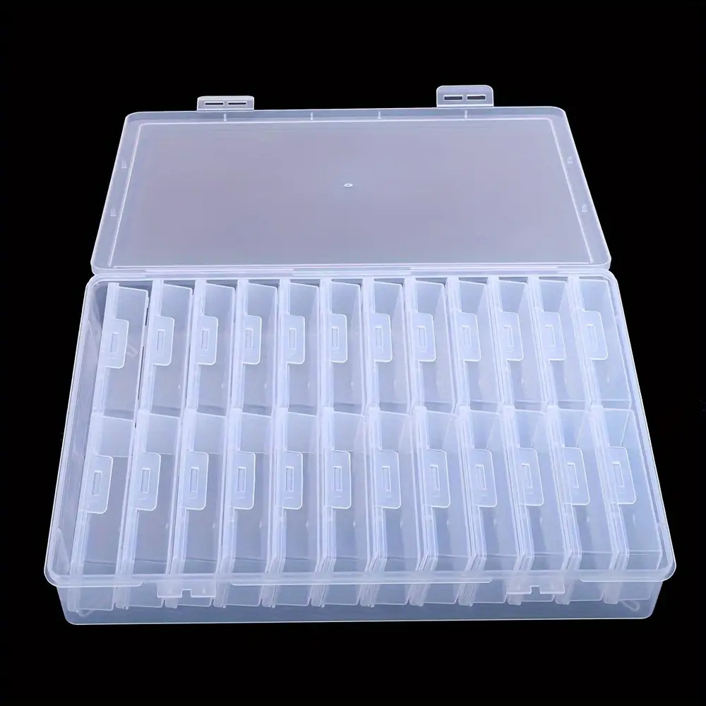 Transparent Plastic Storage Bo - Art Craft Organizer recension och pris
