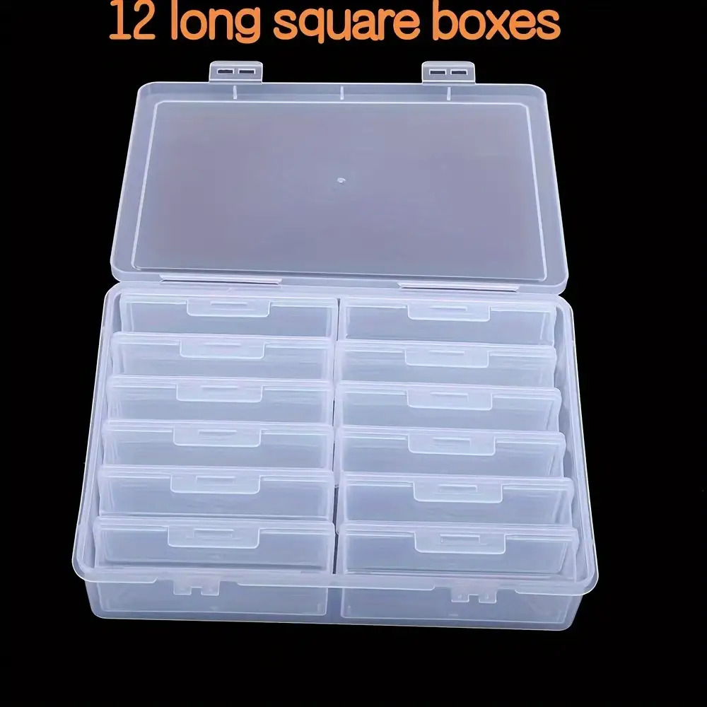 Transparent Plastic Storage Bo - Art Craft Organizer recension och pris