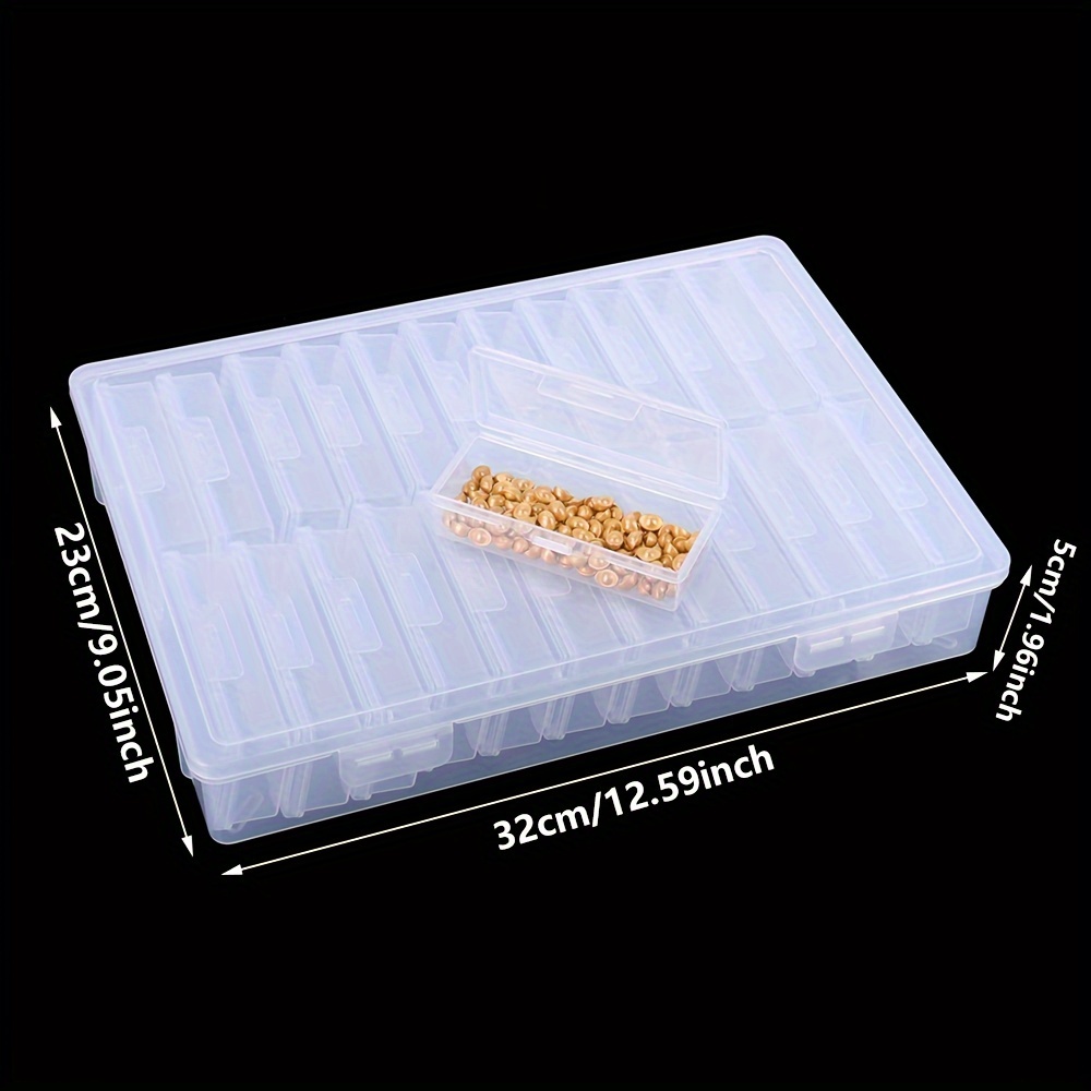 Transparent Plastic Storage Bo - Art Craft Organizer recension och pris