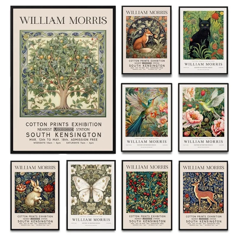 William Morris Artwork Poster  - Art Craft William Morris recension och pris