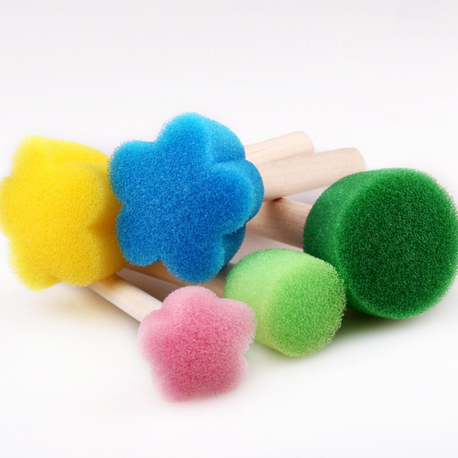 5PCS Reusable Kids Paint Spong - Art Craft For Preschool recension och pris