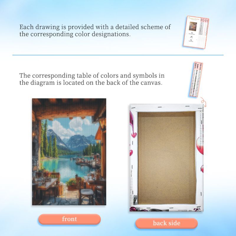 RUOPOTY Framed Holiday Restaur - Art Craft Restaurant recension och pris