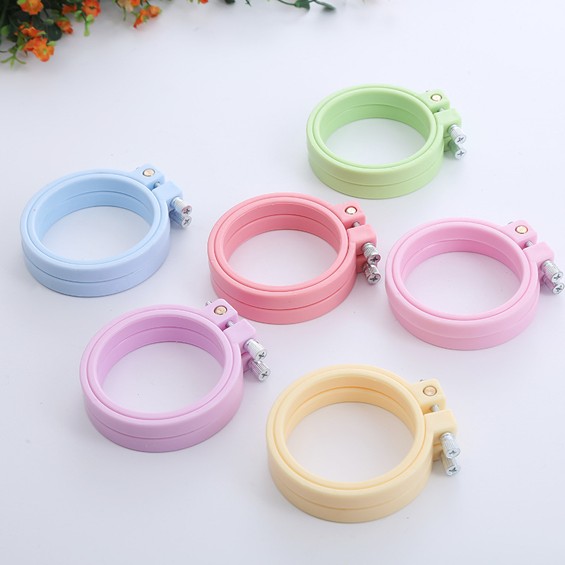 DIY ABS Plastic Embroidery Hoo - Embroidery Hoop Kit recension och pris