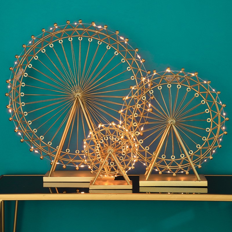 Iron art Ferris wheel decorati - Art Craft Restaurant recension och pris
