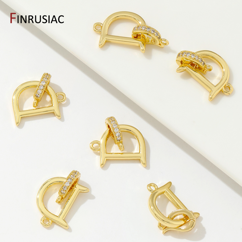 18K Gold Plated Brass Fastener - Art Craft Making recension och pris