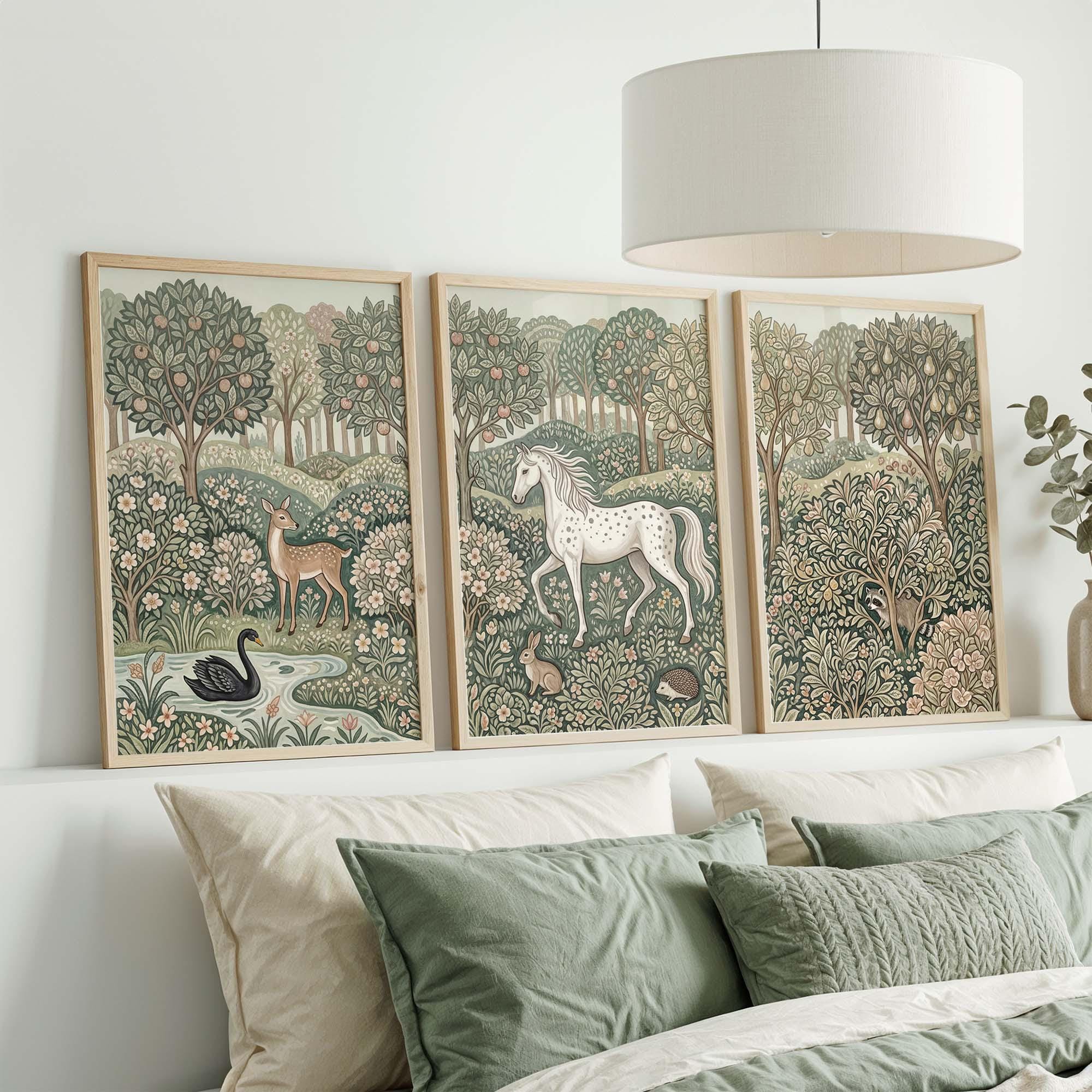William Morris Woodland Wall A - Art Craft William Morris recension och pris