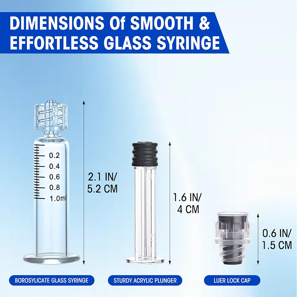 1ml Glass Luer Pet Food Measur - Art Craft Glue recension och pris