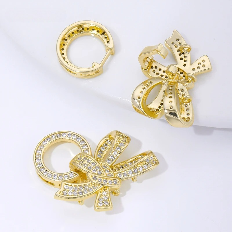 18K Gold Plated Pearl Clasps C - Art Craft Making recension och pris