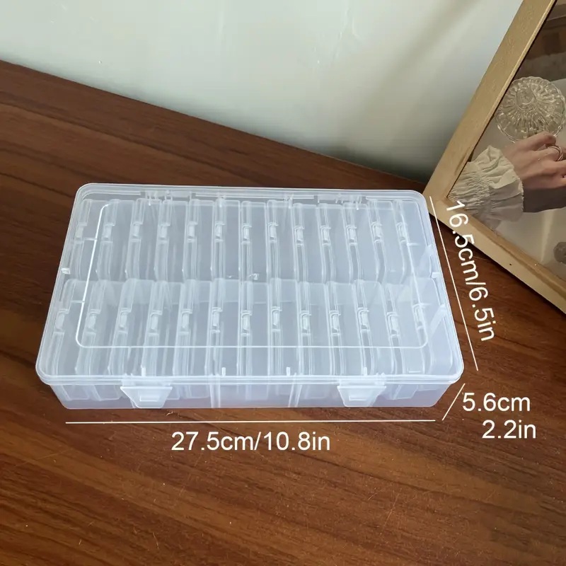 Transparent plastic craft stor - Art Craft Organizer recension och pris