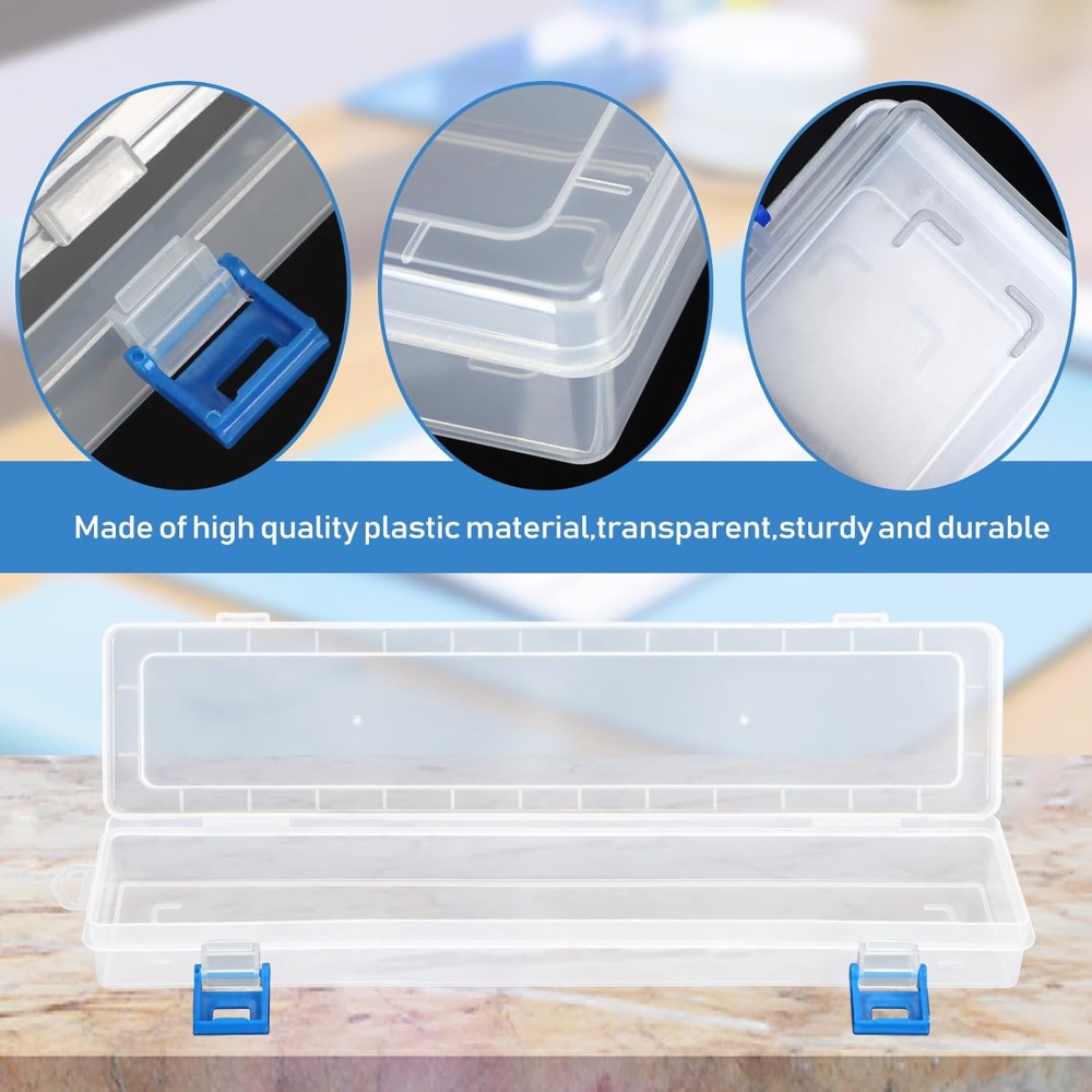 White Storage Box 33x7x3.5cm,  - Art Craft Organizer recension och pris