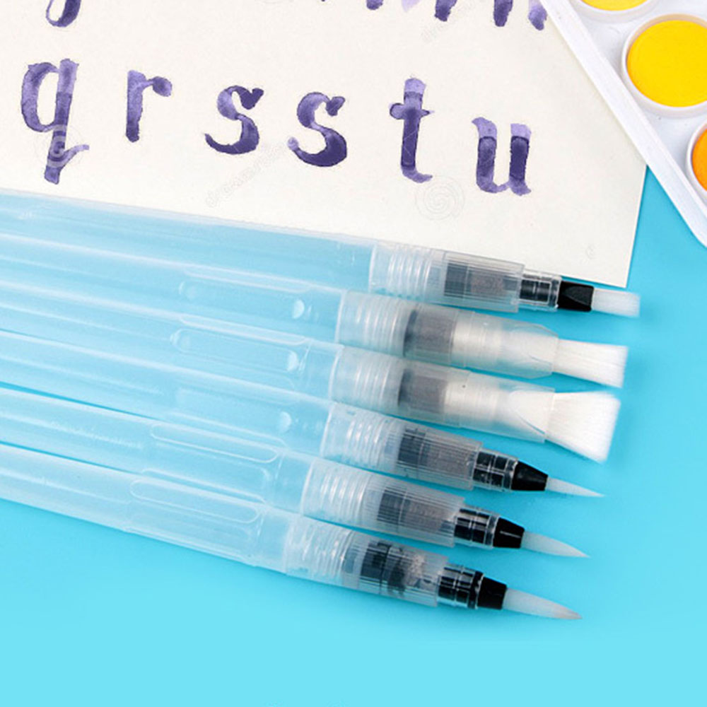 6Pcs/set Refillable Water Brus - Calligraphy Pen Set recension och pris