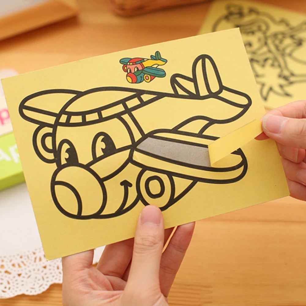 Childrens DIY Sand Art Kit Car - Art Craft For Preschool recension och pris
