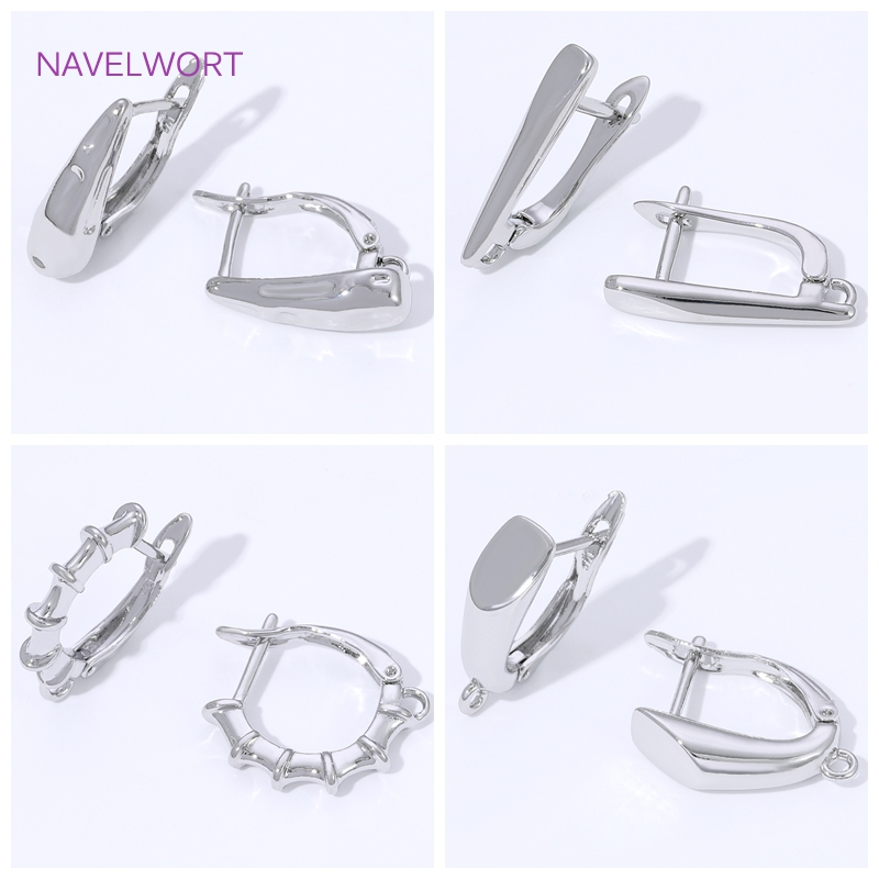 18K Gold Plated Smooth Earring - Art Craft Making recension och pris