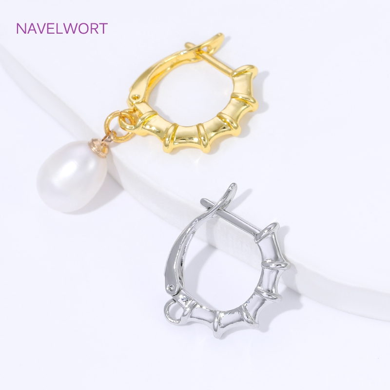 18K Gold Plated Smooth Earring - Art Craft Making recension och pris