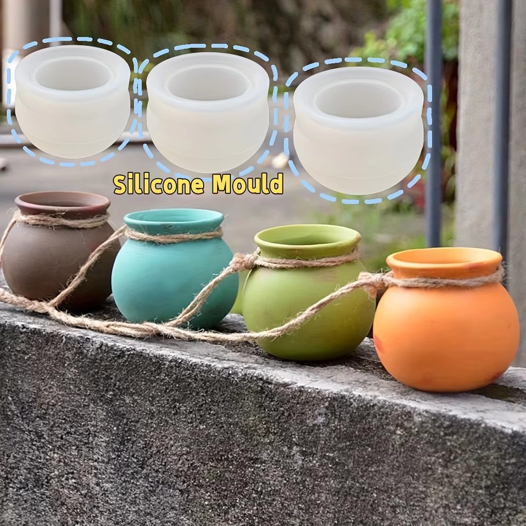Silicone Flower Pot Molds, Res - Art Craft Things recension och pris