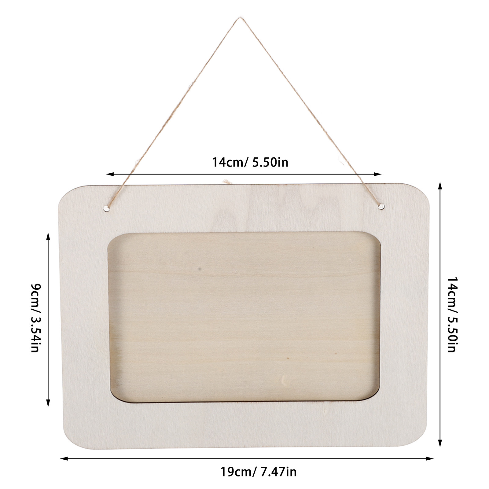 6Pcs Wooden Picture Frames for - Art Craft For Preschool recension och pris