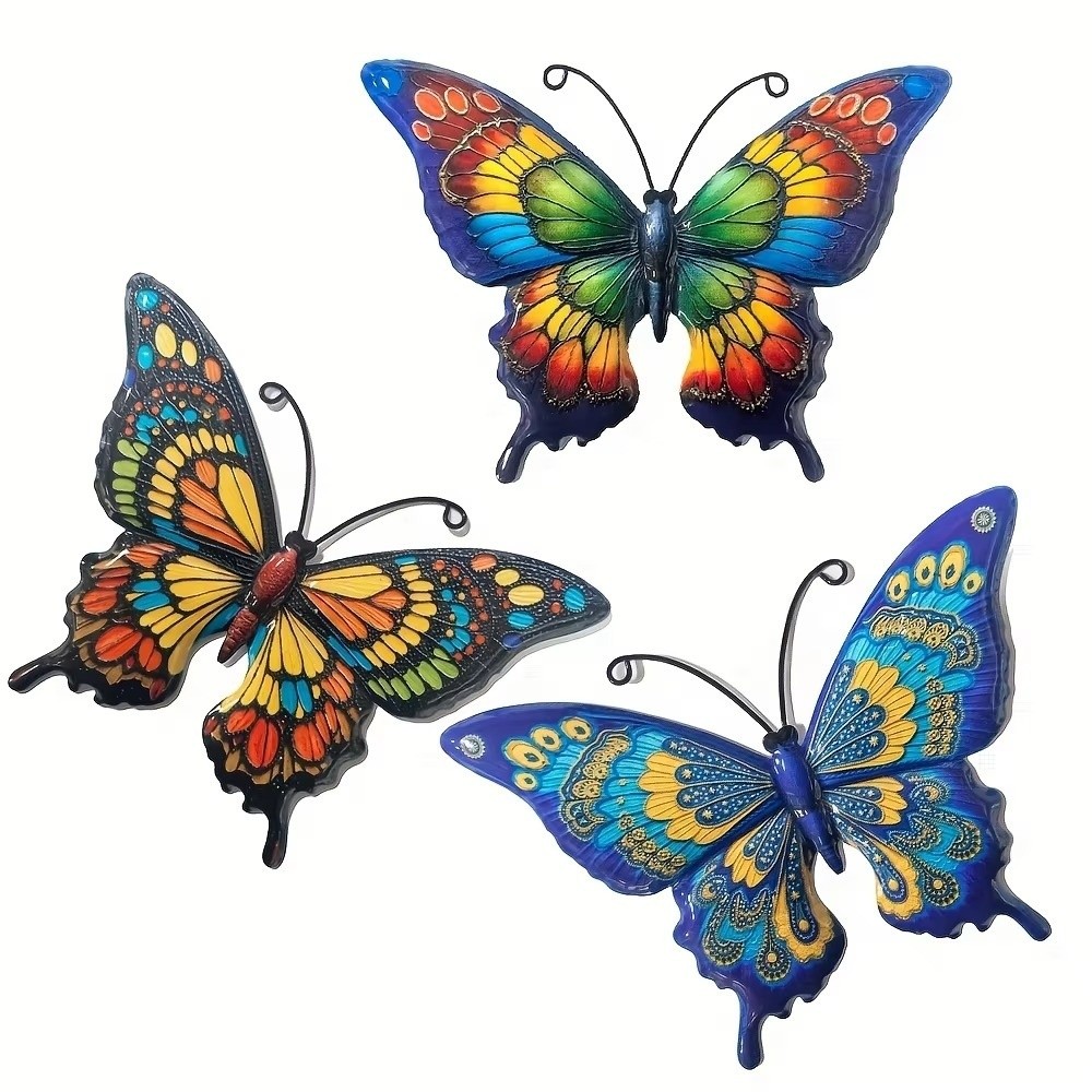 1/3/4pcs Outdoor Metal Butterf - Art Craft Butterfly recension och pris