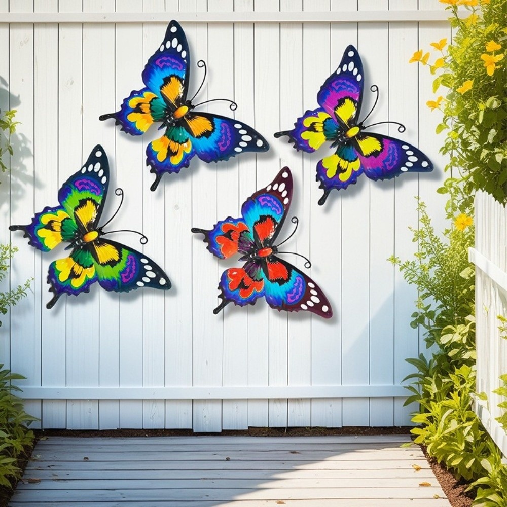 1/3/4pcs Outdoor Metal Butterf - Art Craft Butterfly recension och pris
