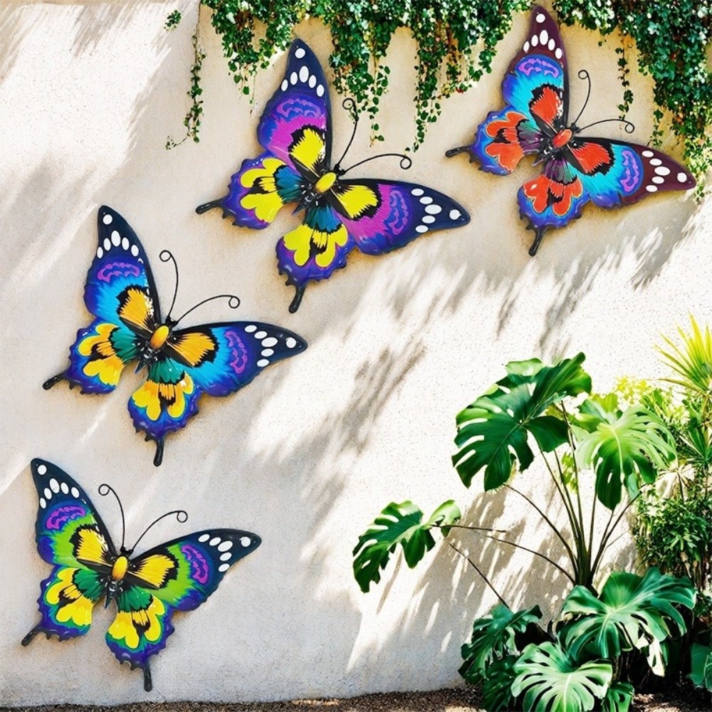 1/3/4pcs Outdoor Metal Butterf - Art Craft Butterfly recension och pris