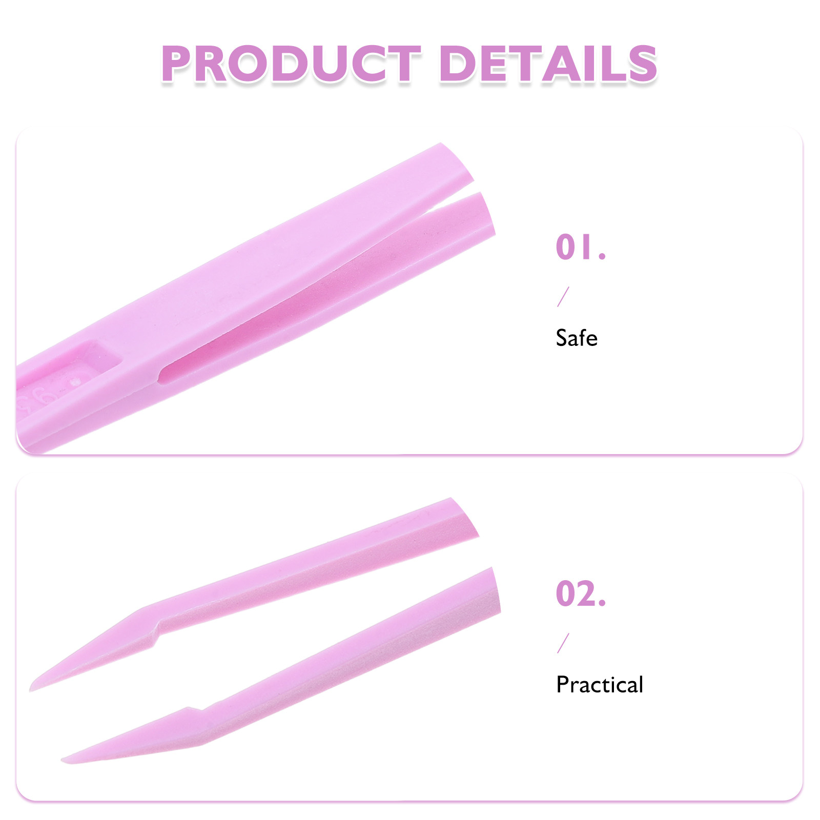 20Pcs Children Plastic Tweezer - Art Craft For Preschool recension och pris