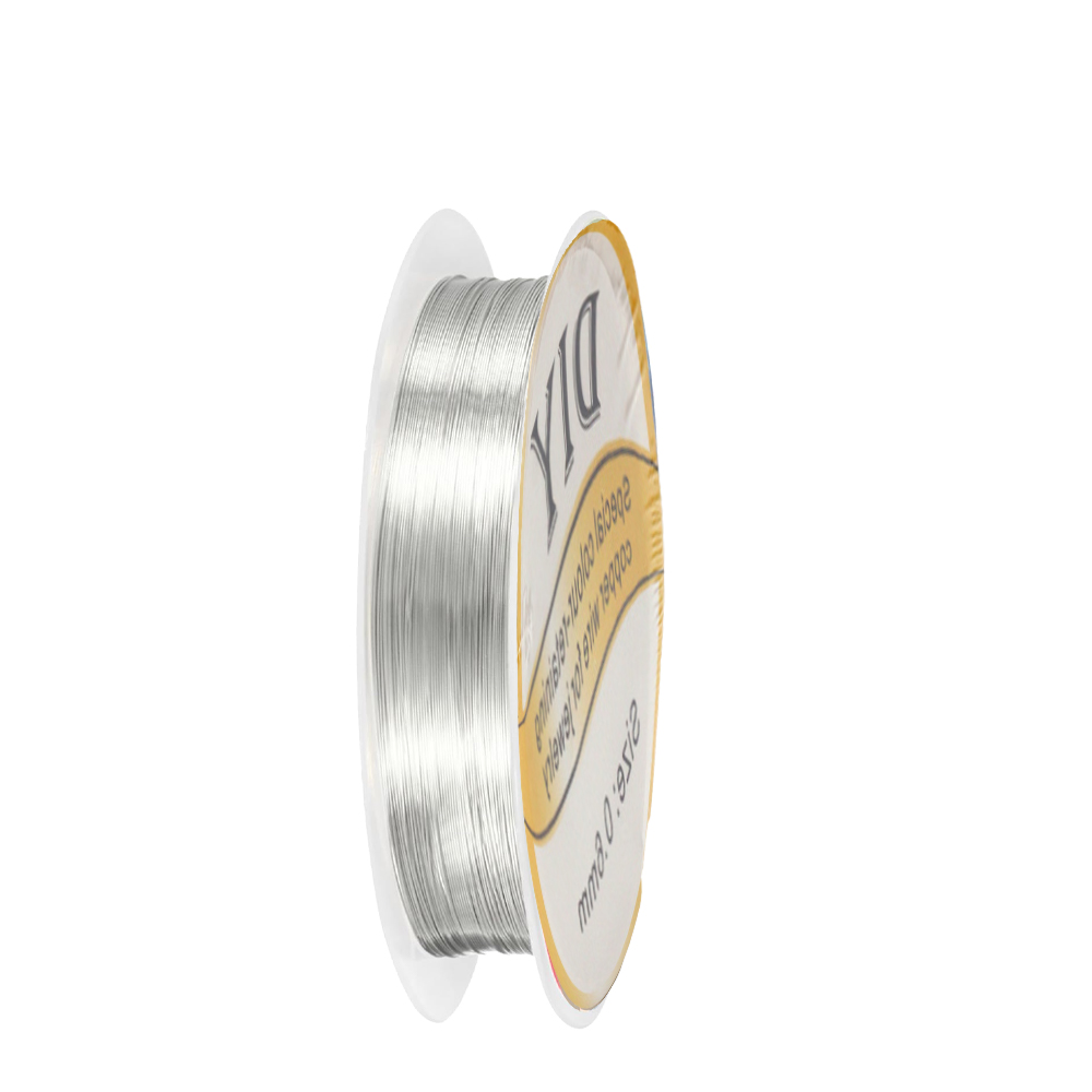 1Roll Silver Copper Wire 0.3/0 - Art Craft Making recension och pris