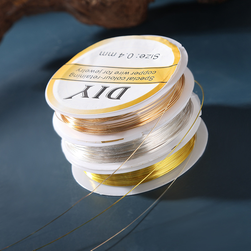 1Roll Silver Copper Wire 0.3/0 - Art Craft Making recension och pris