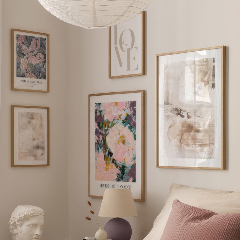 Peony Love Beige Painting Flow - Art Craft William Morris recension och pris