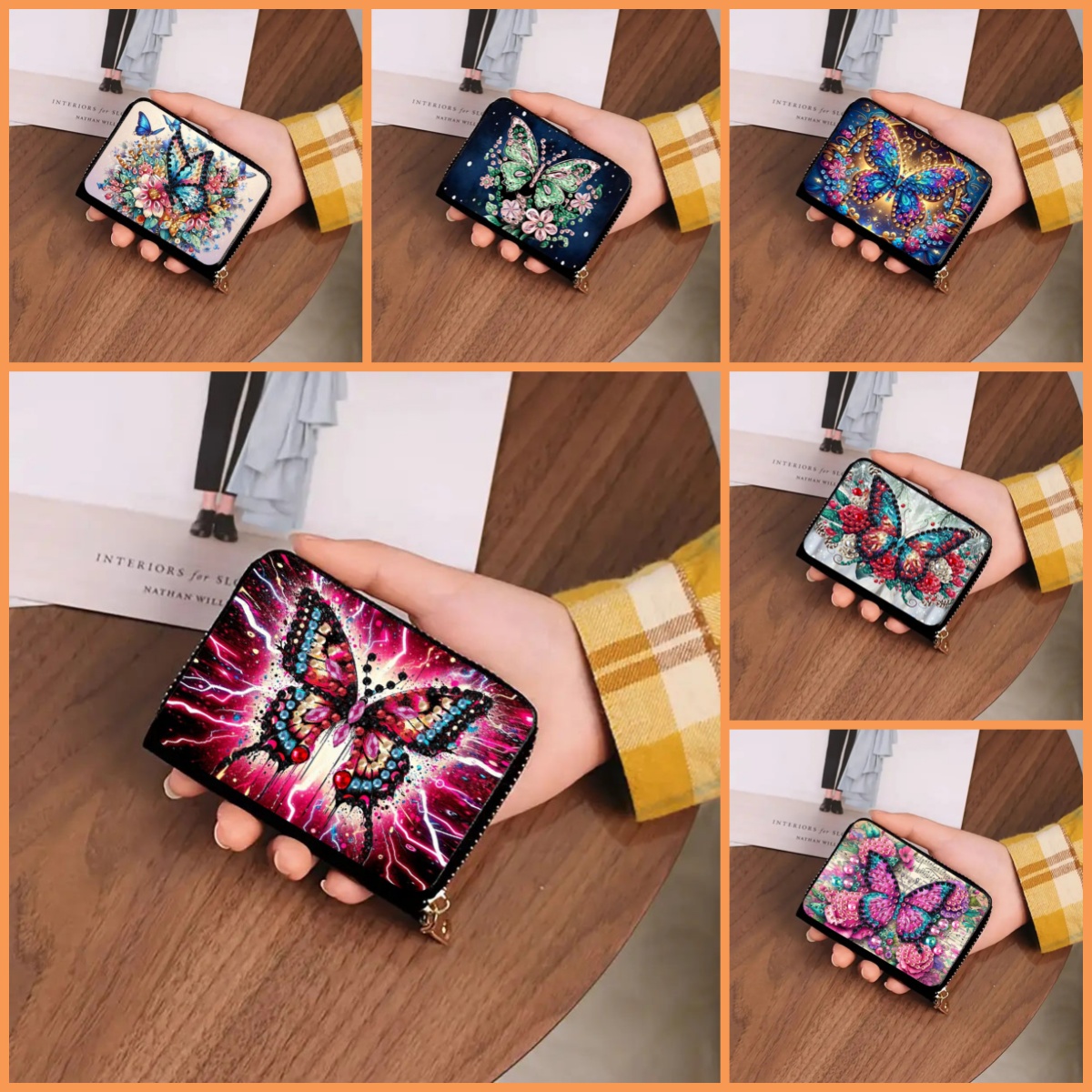 1 DIY Diamond Painting Set wit - Art Craft Butterfly recension och pris