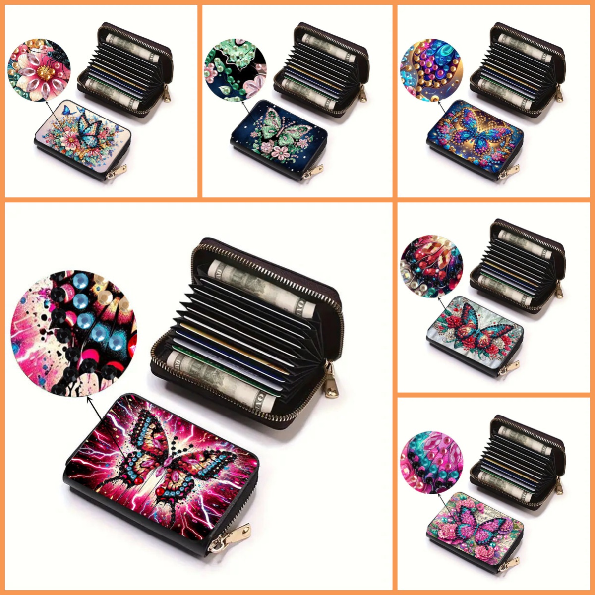 1 DIY Diamond Painting Set wit - Art Craft Butterfly recension och pris