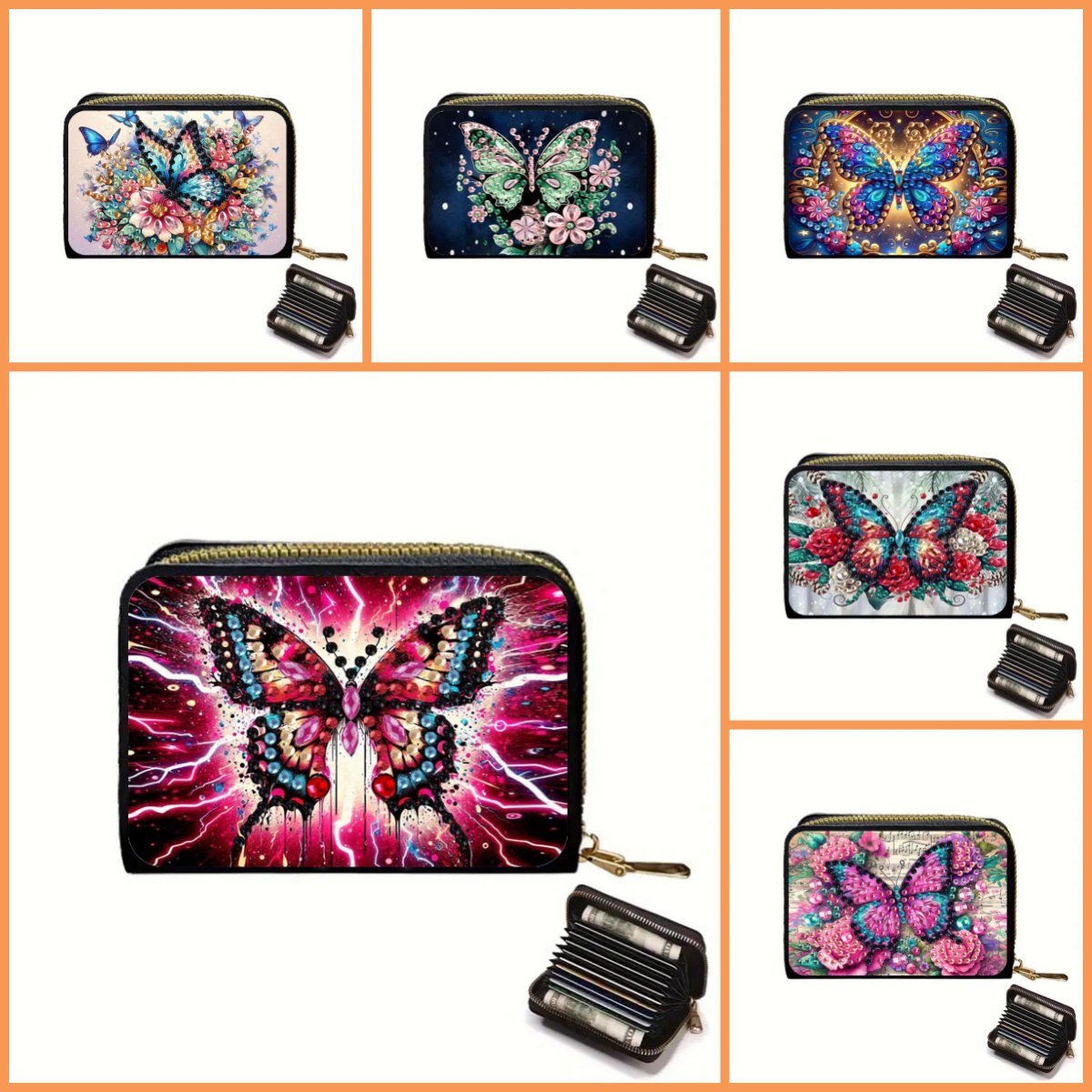 1 DIY Diamond Painting Set wit - Art Craft Butterfly recension och pris